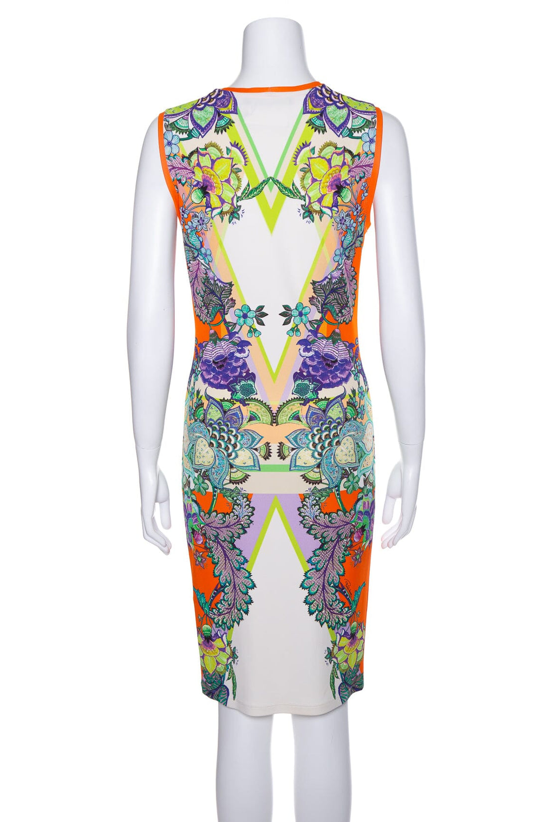 Roberto Cavalli Multicolor Printed Dress SZ 42