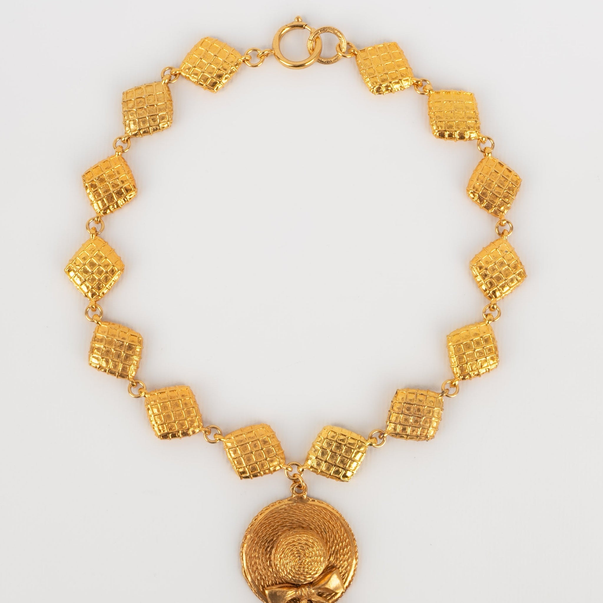 Collier matelass� Chanel 1990s