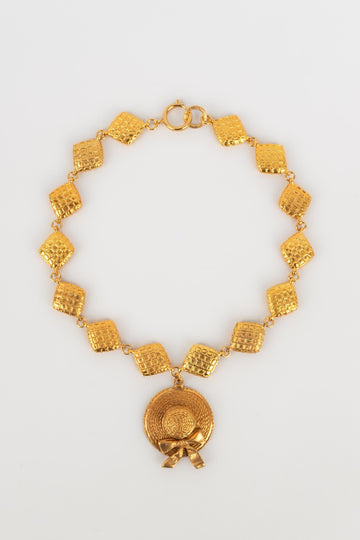 Collier matelass� Chanel 1990s