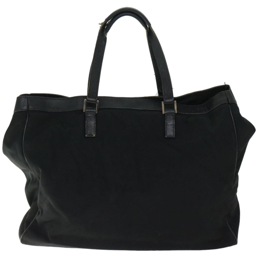 GUCCI Tote Bag Nylon Black 153213 Auth 66831