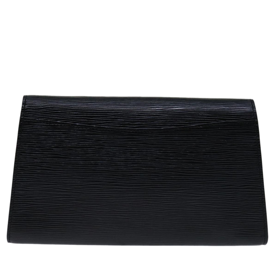 LOUIS VUITTON Epi Art Deco Clutch Bag Black M52632 LV Auth 68105