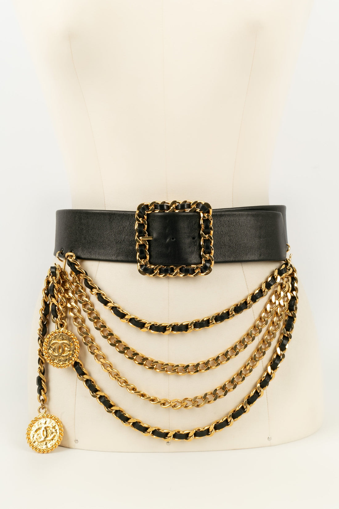 Ceinture en cuir Chanel