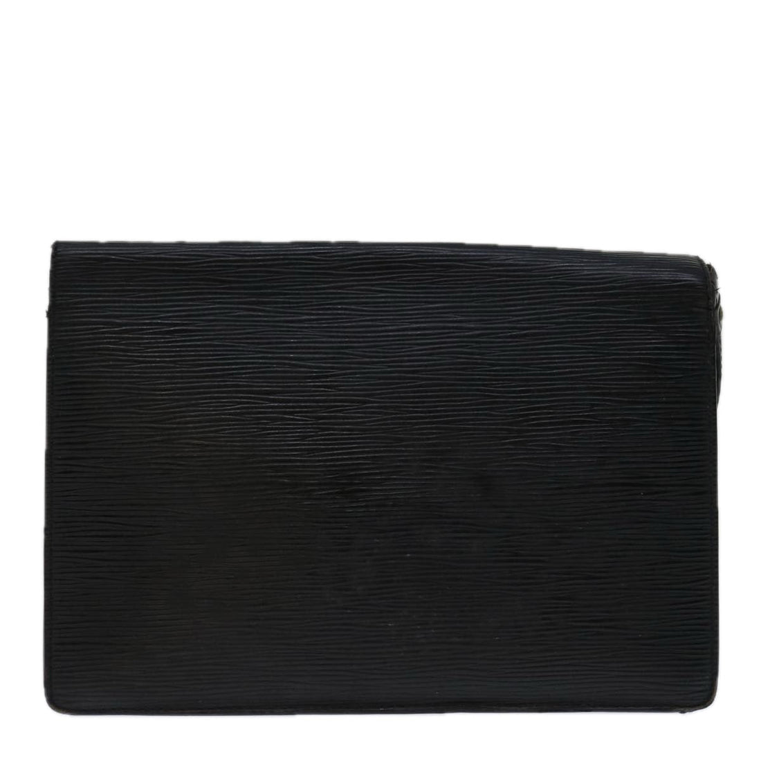 LOUIS VUITTON Epi Serie Dragonne Hand Bag Black M52612 LV Auth 68803