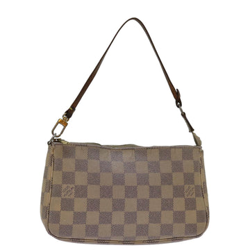 LOUIS VUITTON Damier Azur Pochette Accessoires Pouch N51986 LV Auth 68937