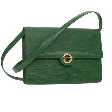 LOUIS VUITTON Epi Pochette Arche Shoulder Bag Green M52574 LV Auth 68998