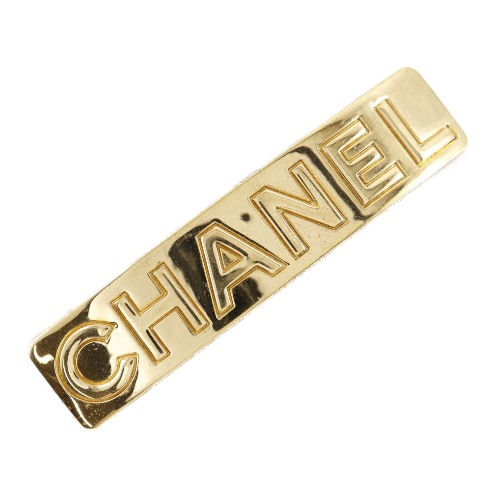 Suale  OFF Chanel Chanel Baretta Logo Vintage G  French Made 1997 Gold 97A  Supersale Loveel