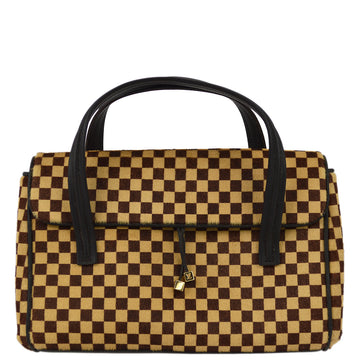 Louis Vuitton 2002 Damier Sauvage Lion HandBag M92131