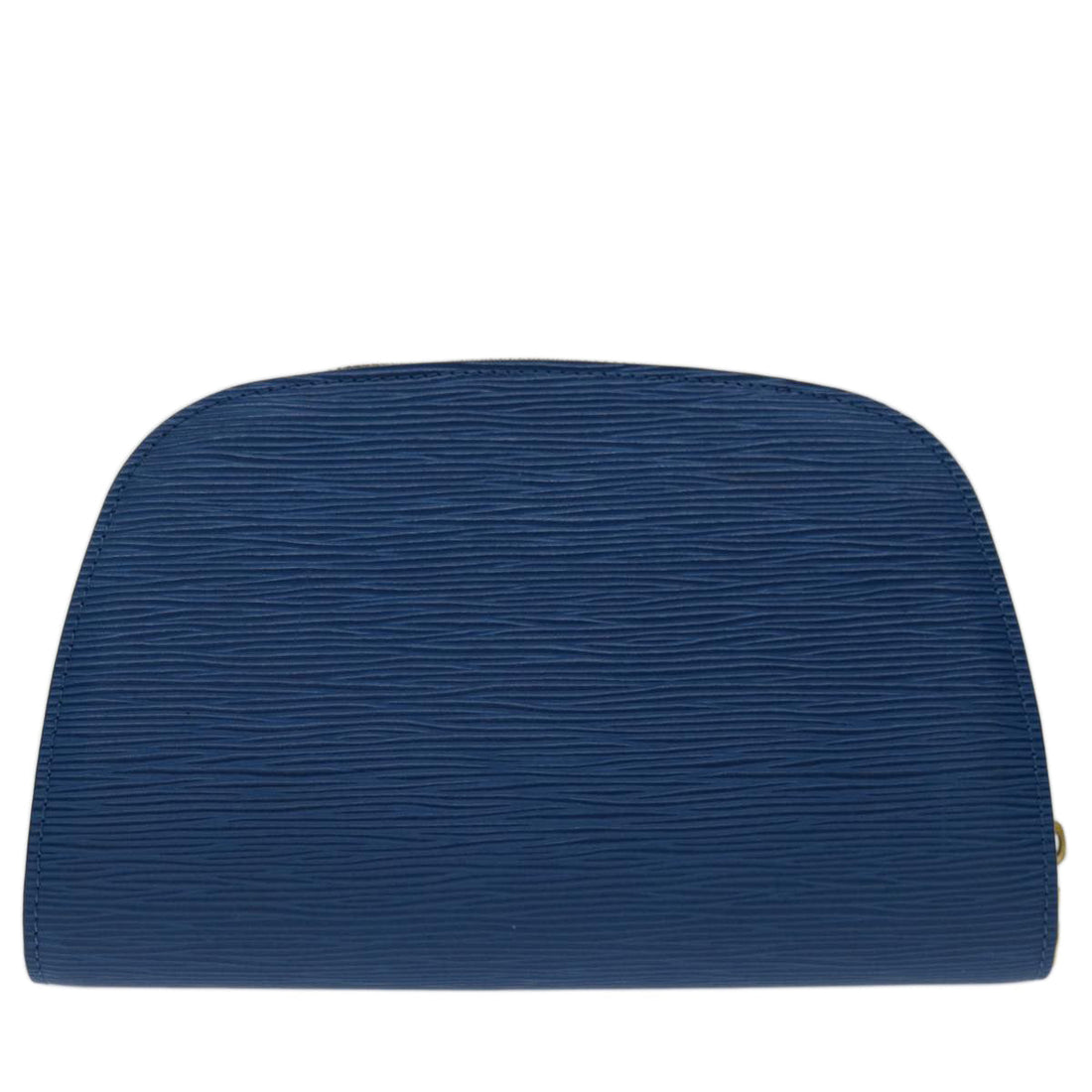 LOUIS VUITTON Epi Dauphine GM Pouch Blue M48435 LV Auth 69549