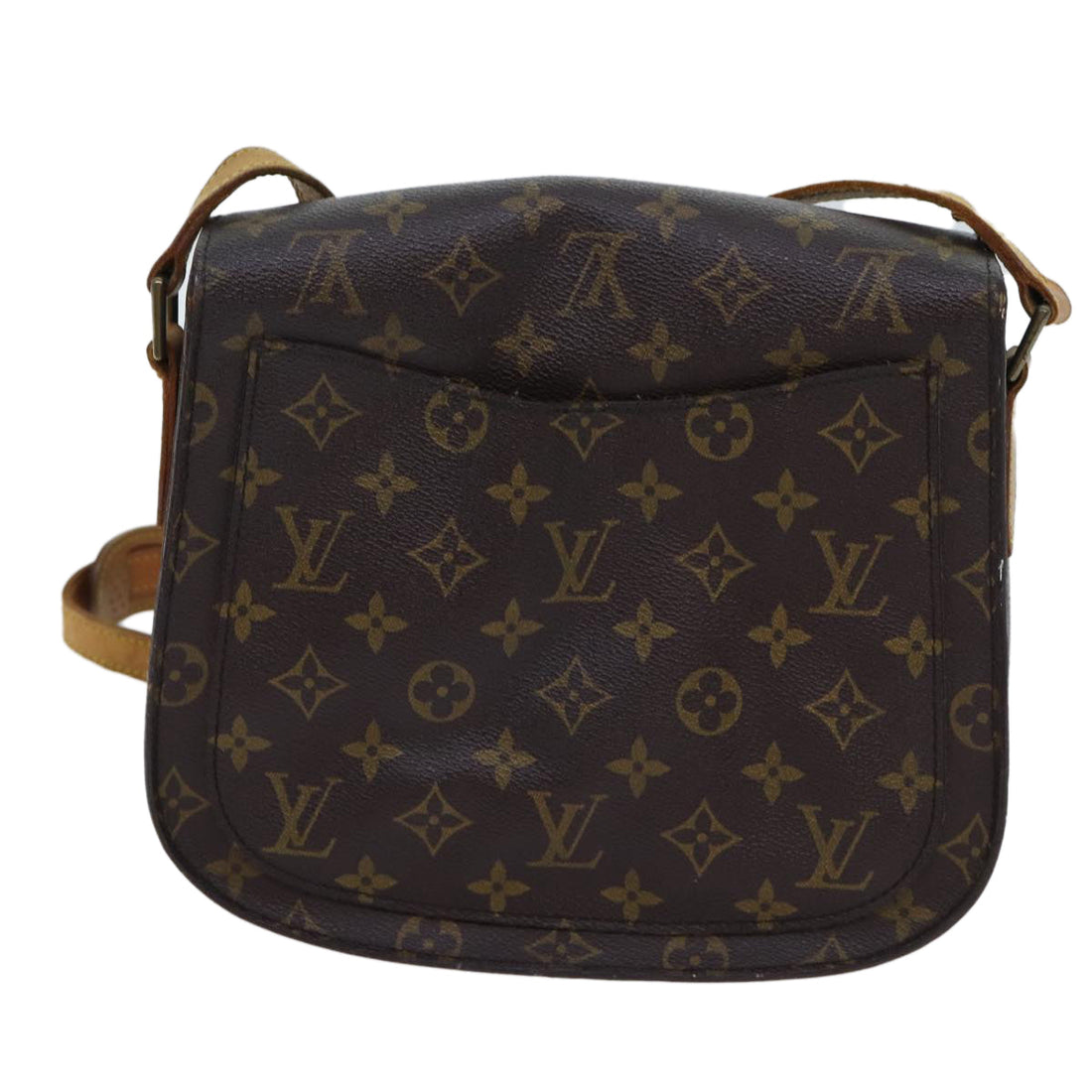 LOUIS VUITTON Monogram Saint Cloud GM Shoulder Bag M51242 LV Auth 69806