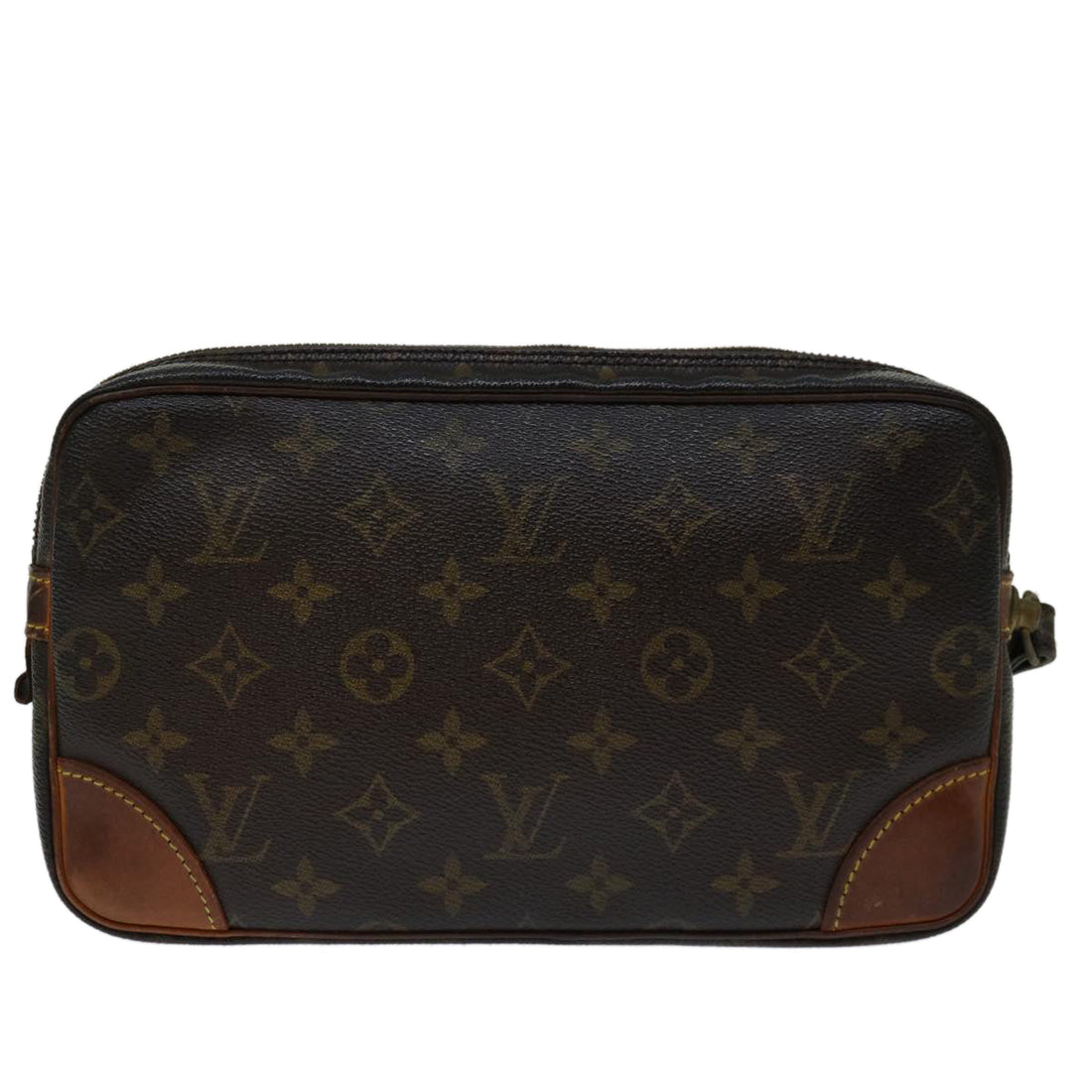 LOUIS VUITTON Monogram Marly Dragonne GM Clutch Bag M51825 LV Auth 69816
