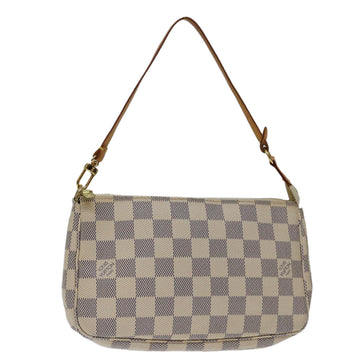 LOUIS VUITTON Damier Azur Pochette Accessoires Pouch N51986 LV Auth 69824
