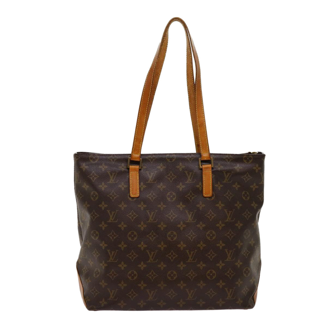 LOUIS VUITTON Monogram Cabas Mezzo Tote Bag M51151 LV Auth 69936
