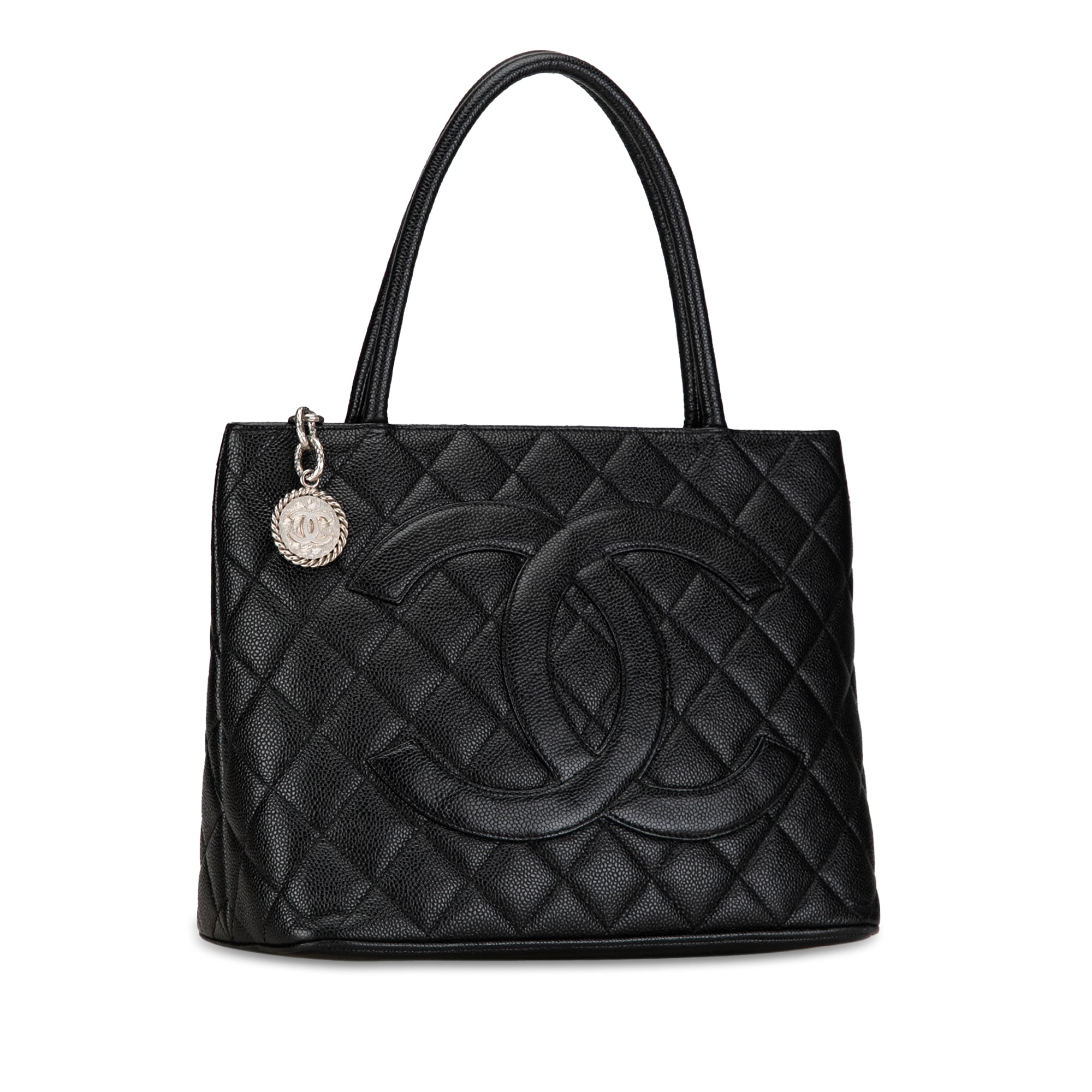 Chanel Caviar Medallion Tote Tote Bag