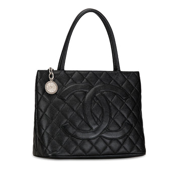 Chanel Caviar Medallion Tote Tote Bag