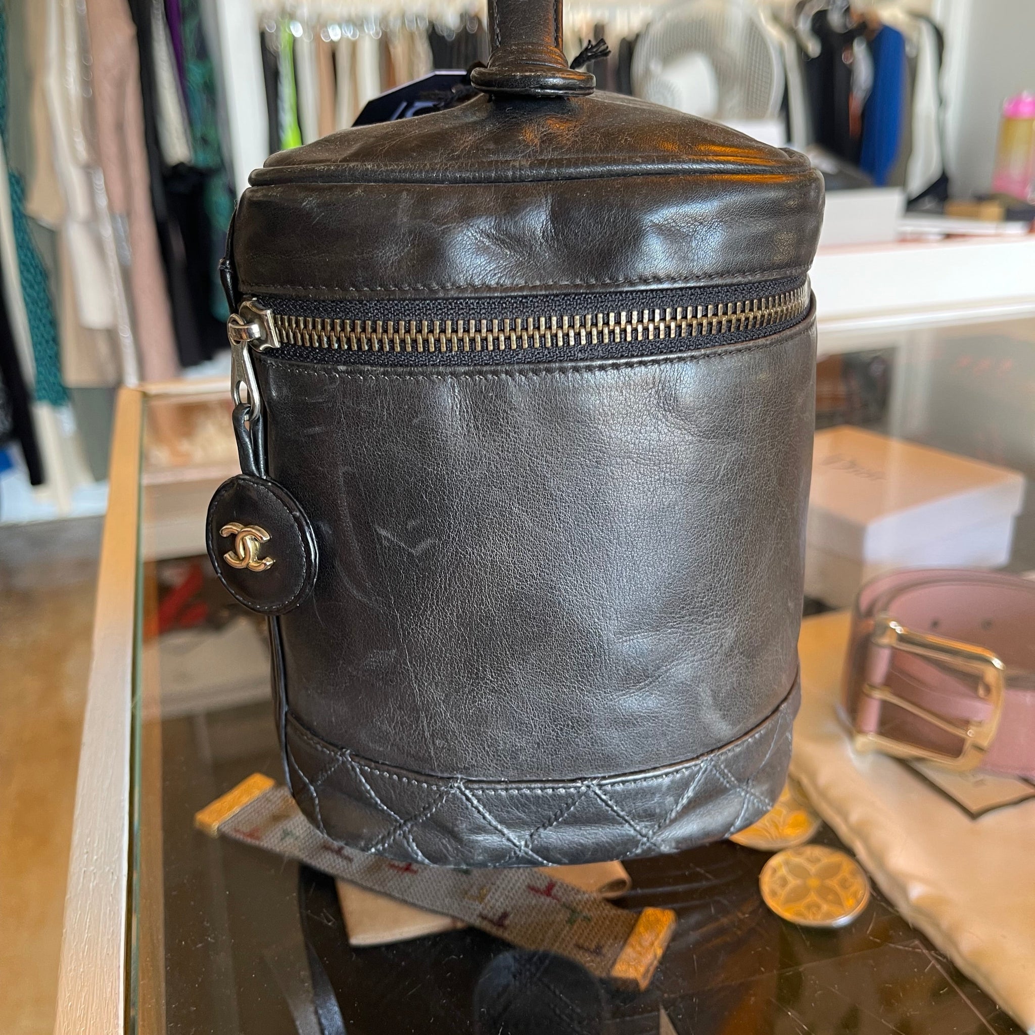 Vintage Chanel Vanity Case Bag