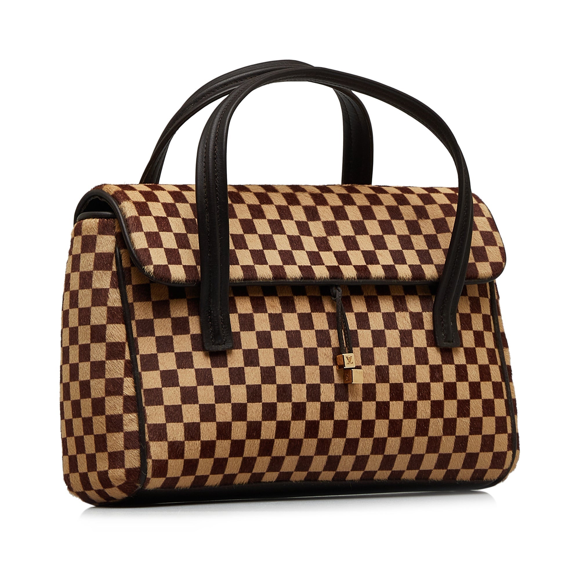 LOUIS VUITTON Damier Sauvage Lionne Handbag