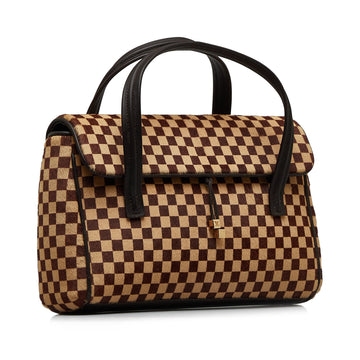 LOUIS VUITTON Damier Sauvage Lionne Handbag