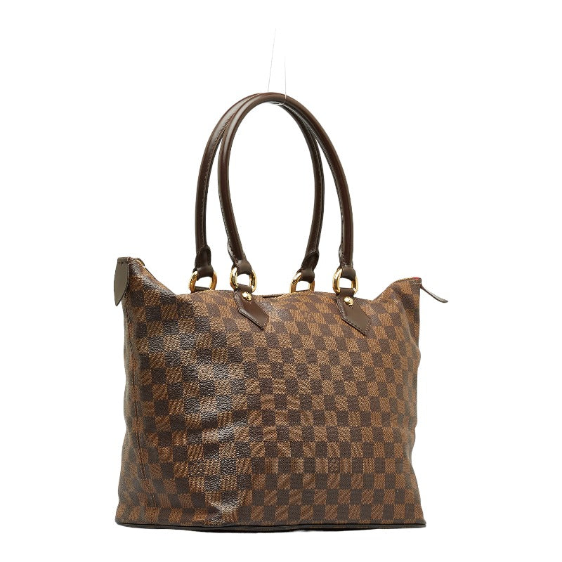 Louis Vuitton Damière Salée MM Handbag N51188 Eve Brown PVC Leather  Louis Vuitton