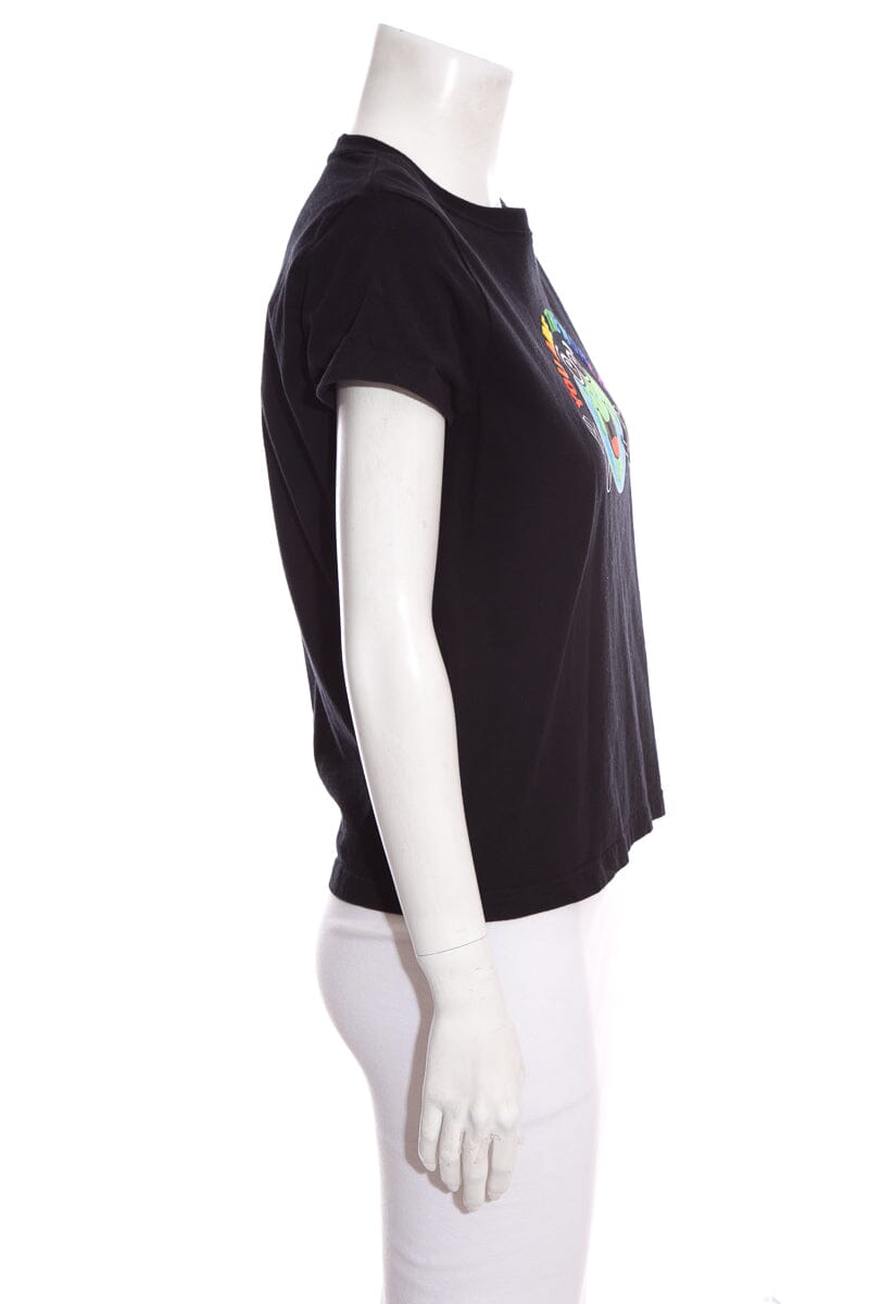 Balenciaga Black "You Are The World" Graphic  T-Shirt SZ L