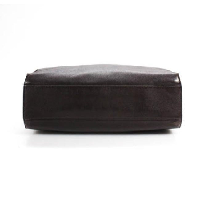 Gucci Vintage Satcheltotedesigner Purses Dark Brown Leather With Gold Square G Clasp Satchel