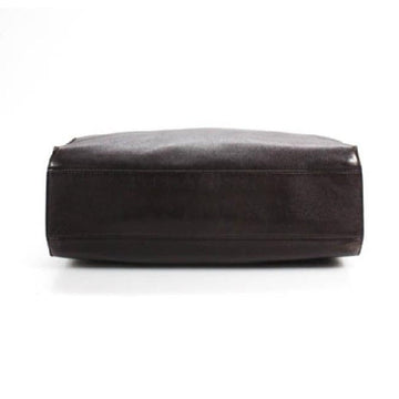 Gucci Vintage Satcheltotedesigner Purses Dark Brown Leather With Gold Square G Clasp Satchel