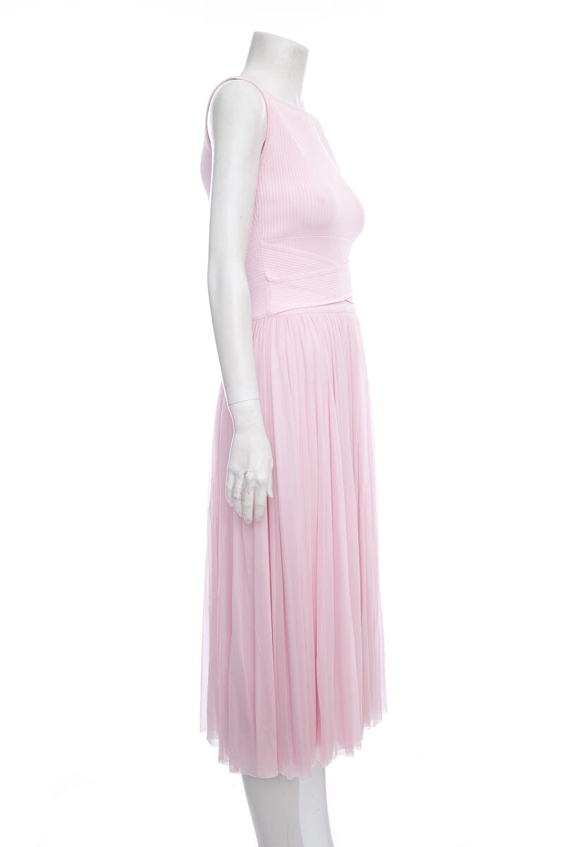 Alexander McQueen Pink Sleeveless Dress SZ 38