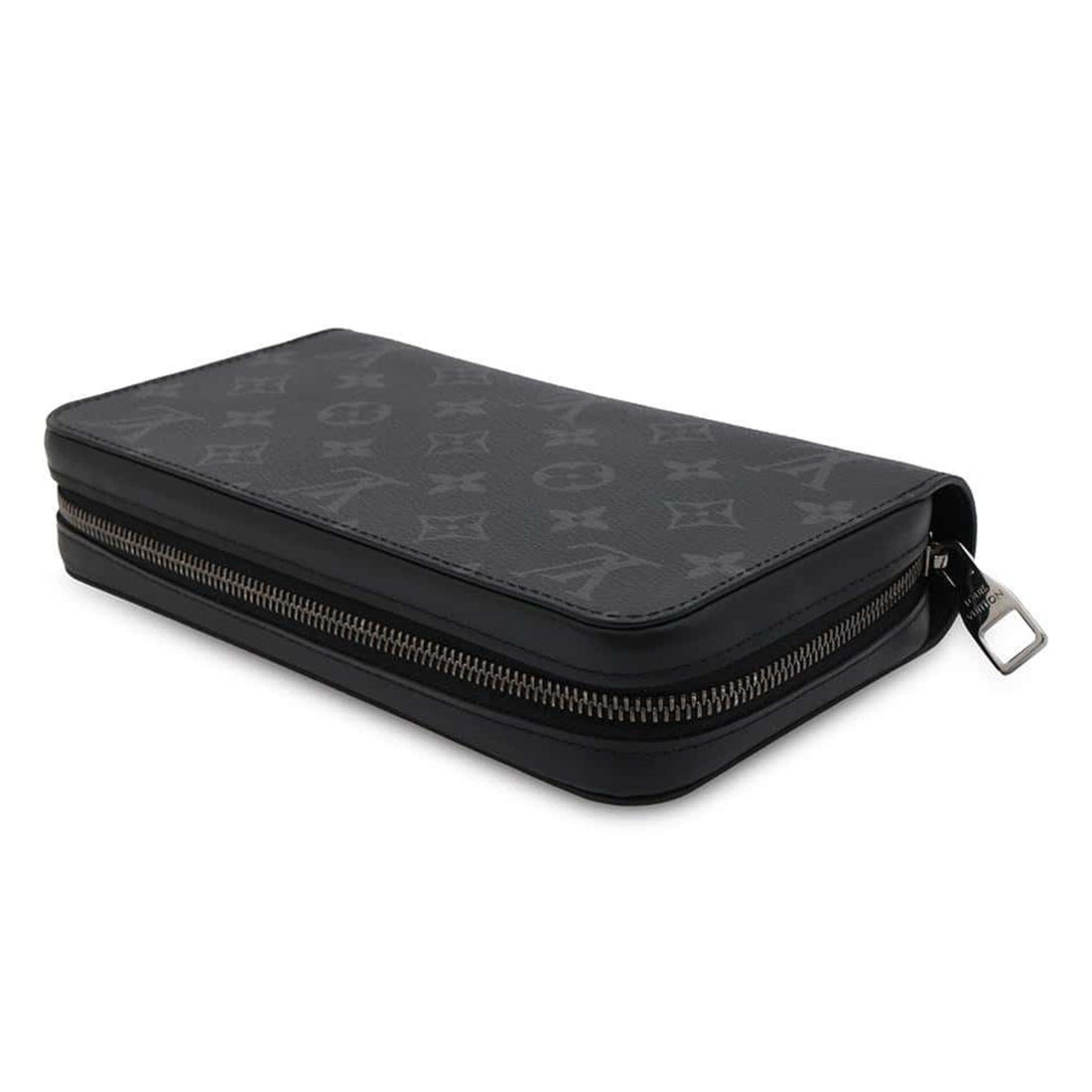 Louis Vuitton Monogram Eclipse  Monogram Eclipse Noir Monogram Eclipse Long Wallet (Bi-Fold)