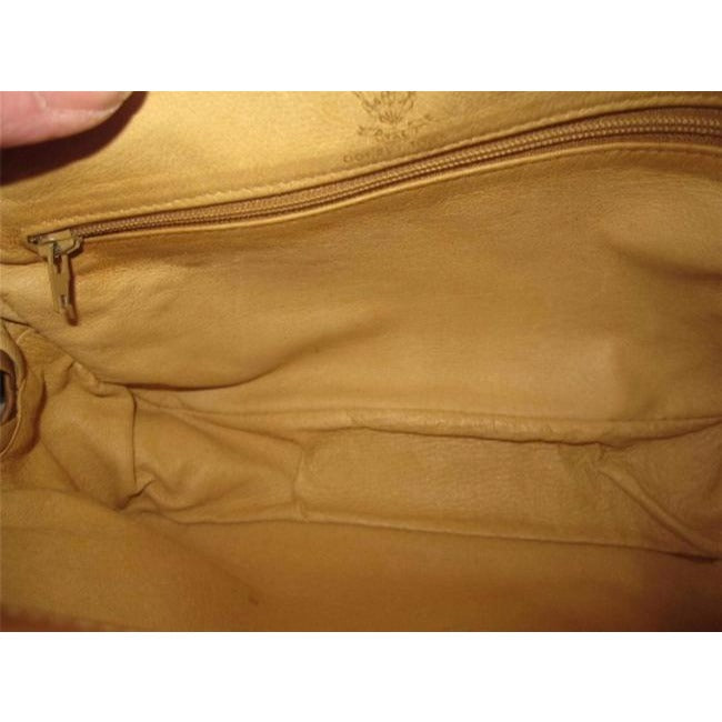 Gucci Gg Supreme Shoulder Guccissima Canvas Leather Brown Micro G Logo Print Canvas And Leather Cross Body