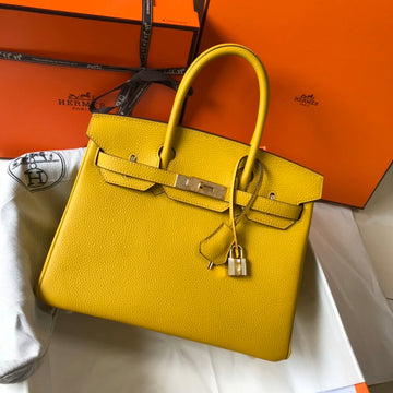 HM Birkin Lime Epsom With Gold Toned Hardware Bag For Womtlm, Handbags, Shoulder Bags 30cm/12in