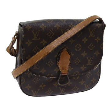 LOUIS VUITTON Monogram Saint Cloud GM Shoulder Bag M51242 LV Auth 70024
