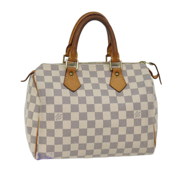 LOUIS VUITTON Damier Azur Speedy 25 Hand Bag N41534 LV Auth 70091