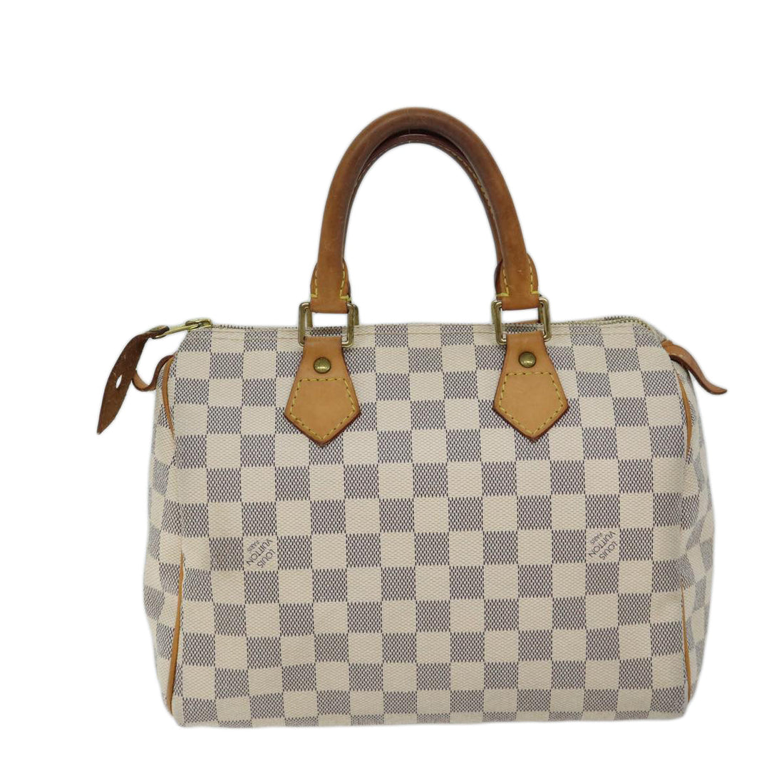 LOUIS VUITTON Damier Azur Speedy 25 Hand Bag N41534 LV Auth 70091