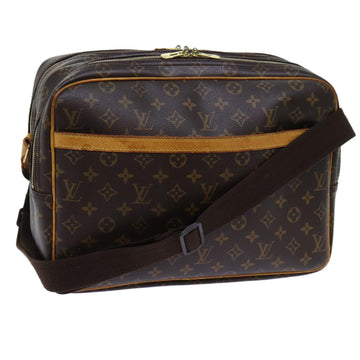 LOUIS VUITTON Monogram Reporter GM Shoulder Bag M45252 LV Auth 70267
