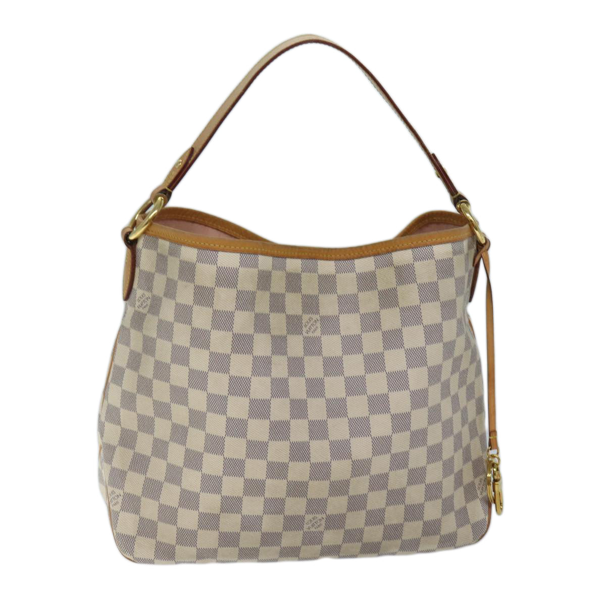 LOUIS VUITTON Damier Azur Delightful PM Shoulder Bag N41447 LV Auth 70271