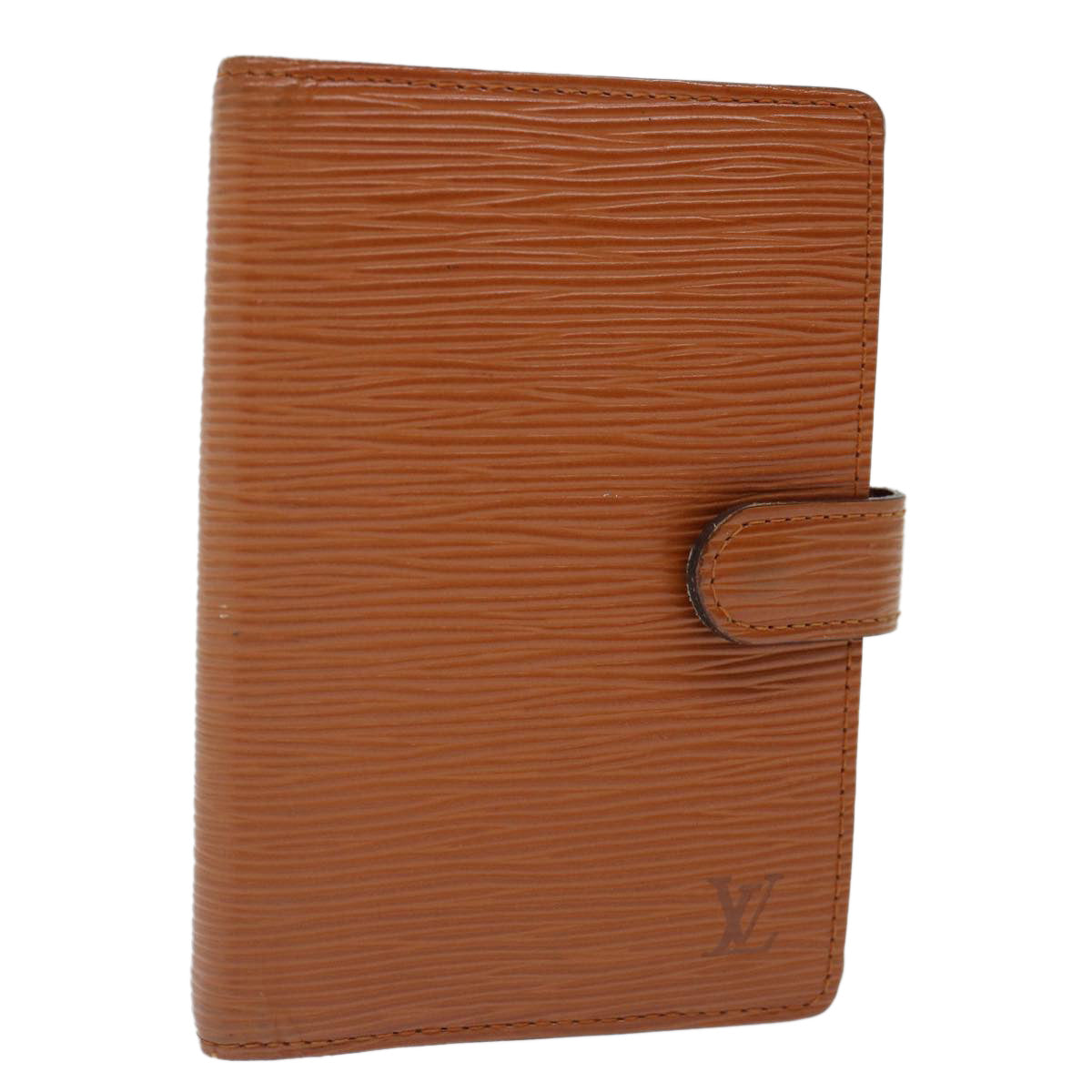 LOUIS VUITTON Epi Agenda PM Day Planner Cover Brown R20053 LV Auth 70299