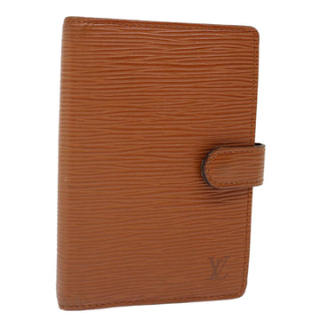 LOUIS VUITTON Epi Agenda PM Day Planner Cover Brown R20053 LV Auth 70299