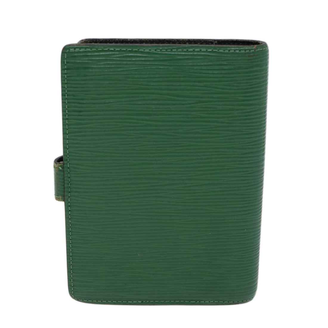 LOUIS VUITTON Epi Agenda PM Day Planner Cover Green R20054 LV Auth 70465