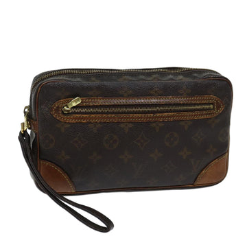 LOUIS VUITTON Monogram Marly Dragonne GM Clutch Bag M51825 LV Auth 70473