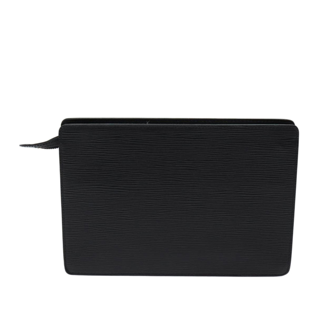 LOUIS VUITTON Epi Pochette Homme Clutch Bag Black M52522 LV Auth 70480