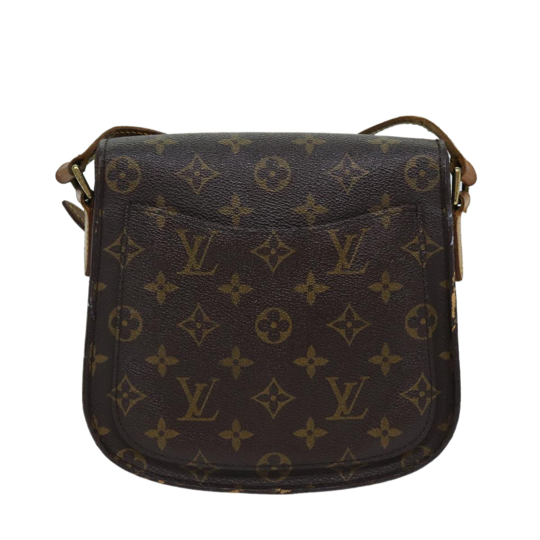 LOUIS VUITTON Monogram Saint Cloud MM Shoulder Bag M51243 LV Auth 70514