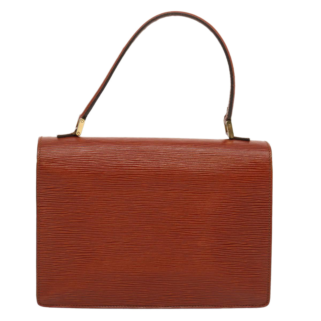 LOUIS VUITTON Epi Concorde Hand Bag Brown M52133 LV Auth 70517