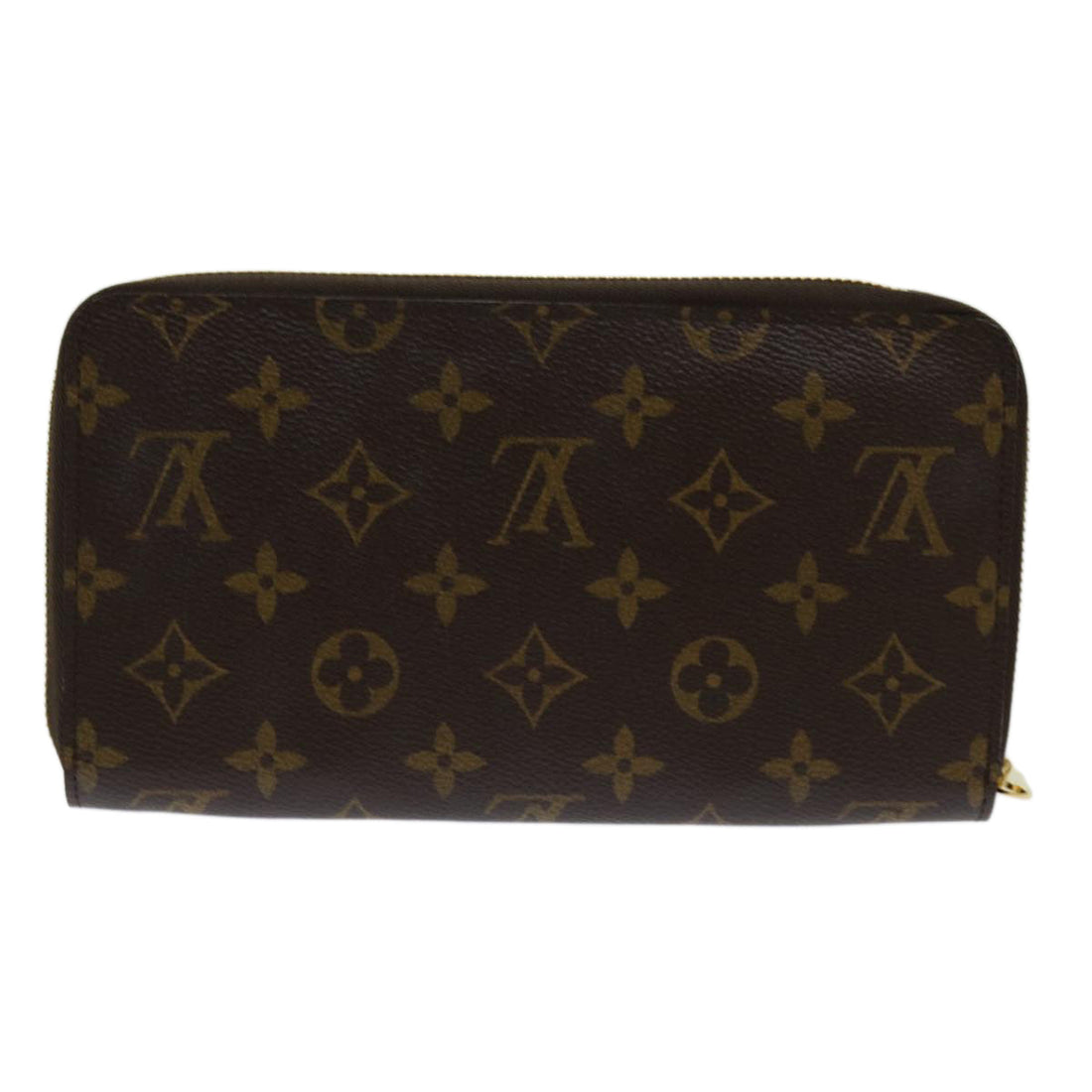 LOUIS VUITTON Monogram Zippy Organizer Long Wallet M62581 LV Auth 70837A