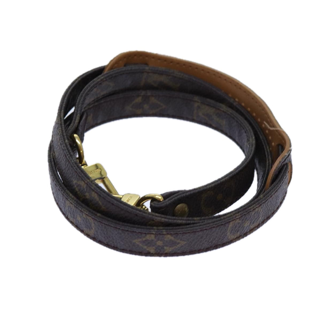 LOUIS VUITTON Monogram Shoulder Strap 39.4" LV Auth 70846