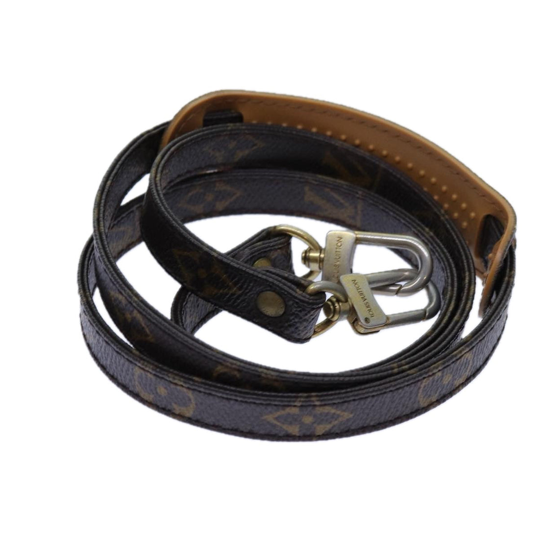 LOUIS VUITTON Monogram Shoulder Strap 45.3" LV Auth 70848