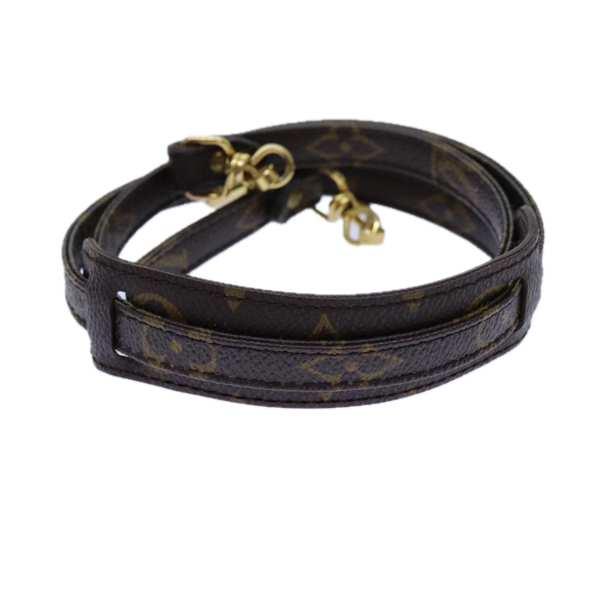 LOUIS VUITTON Monogram Shoulder Strap Old model 43.3" LV Auth 70849