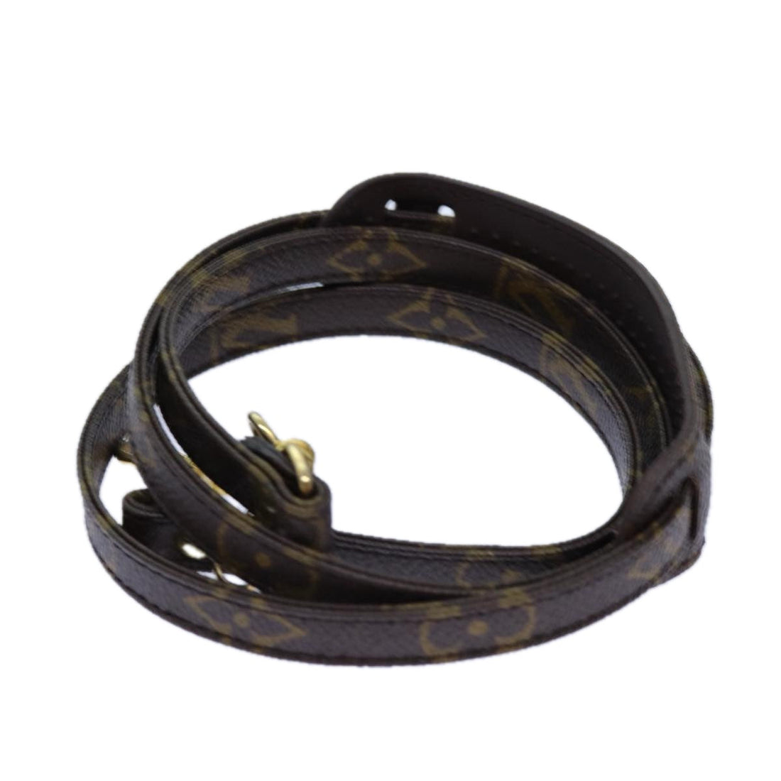 LOUIS VUITTON Monogram Shoulder Strap Old model 43.3" LV Auth 70849