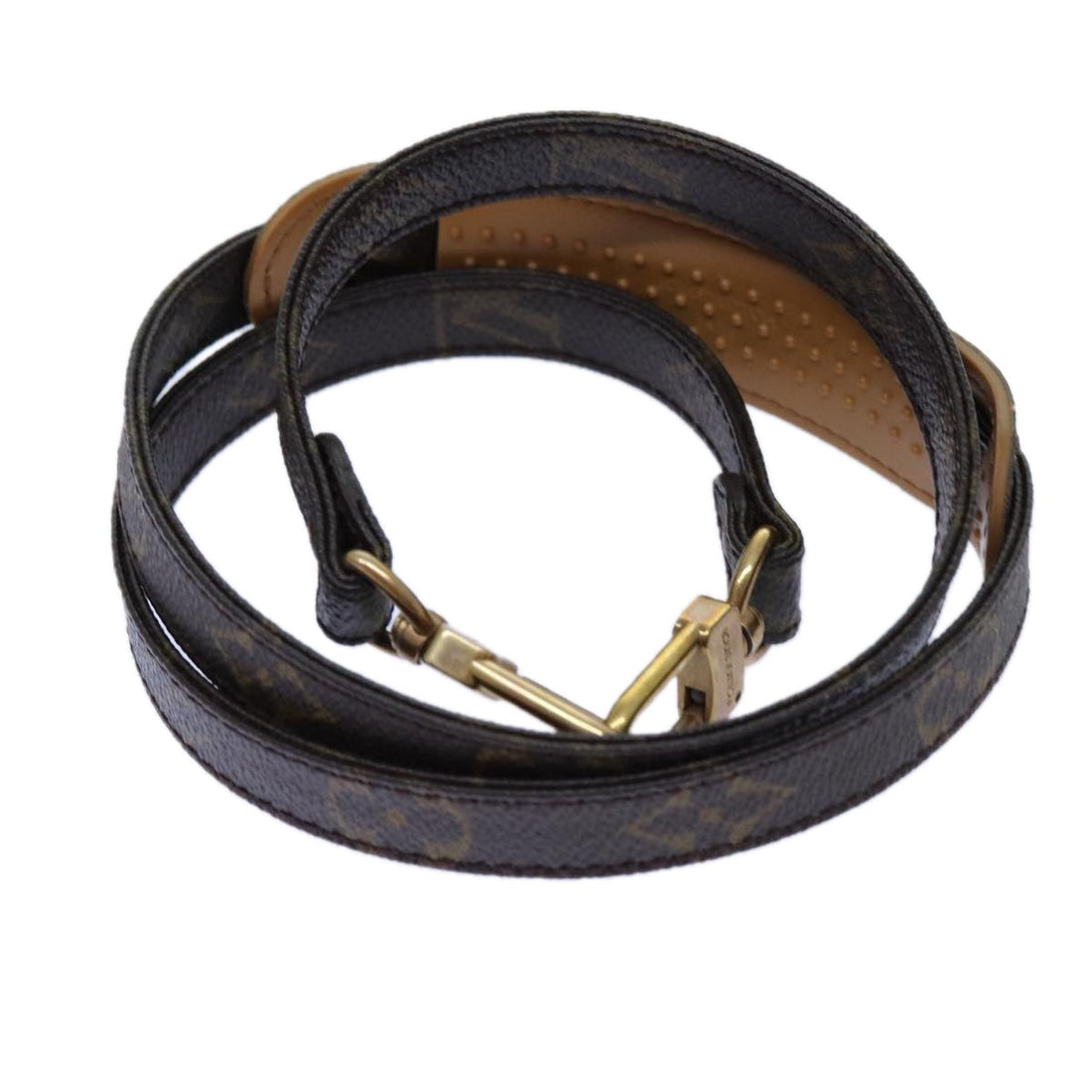 LOUIS VUITTON Monogram Shoulder Strap 39.4" LV Auth 70852