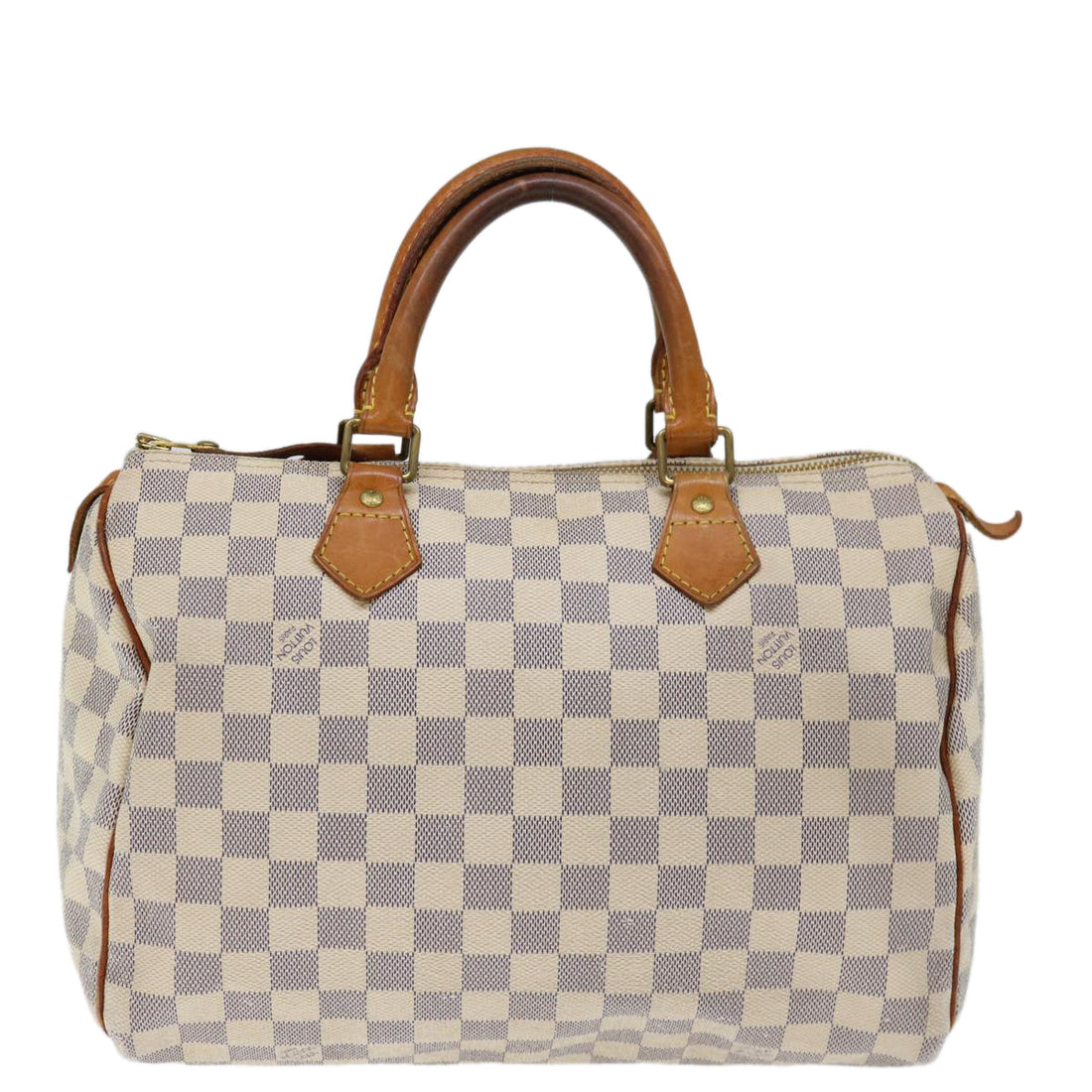 LOUIS VUITTON Damier Azur Speedy 30 Hand Bag N41533 LV Auth 71286