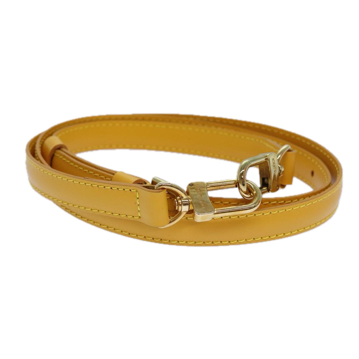 LOUIS VUITTON Epi Adjustable Shoulder Strap 39.4"-46.5" Yellow LV Auth 72059