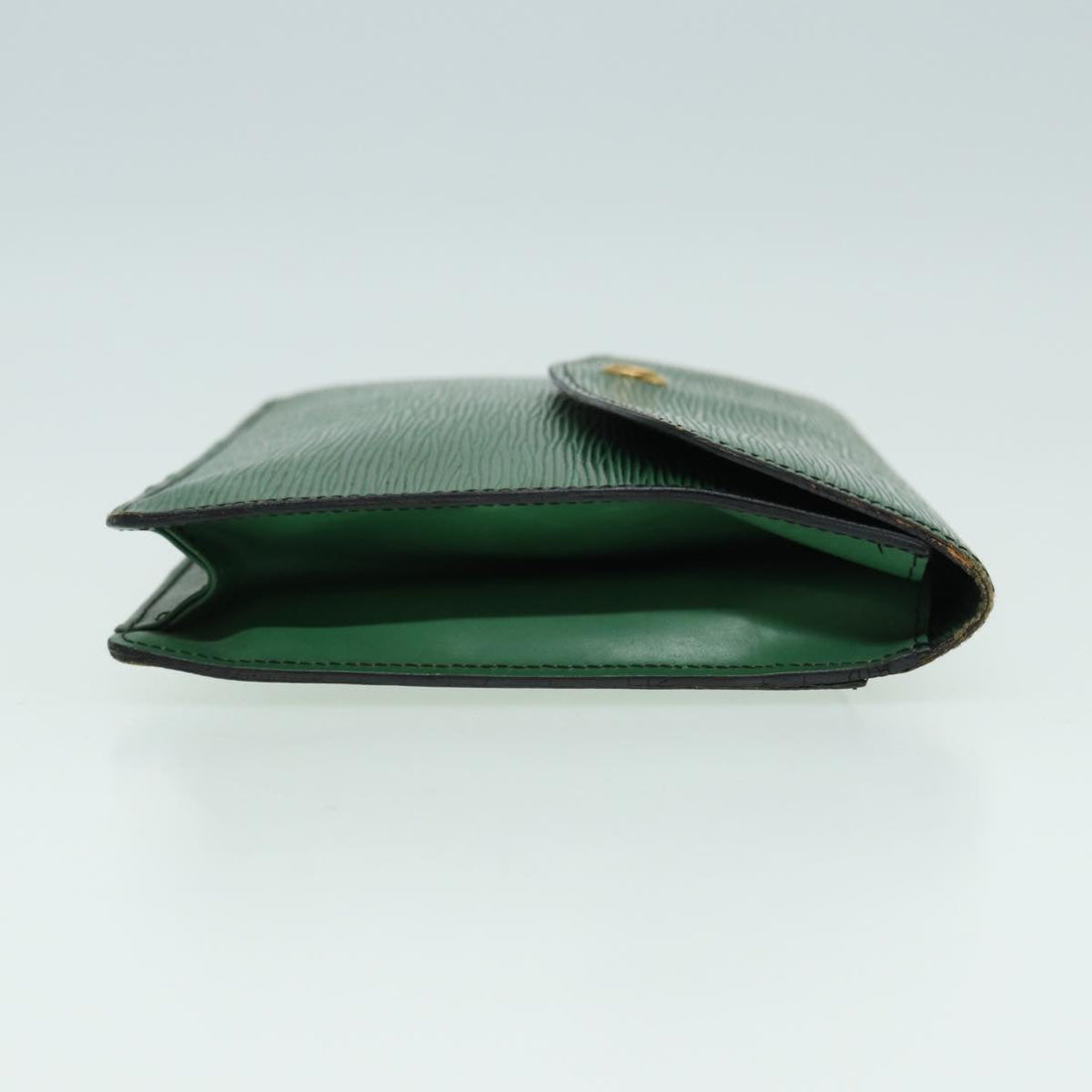 LOUIS VUITTON Epi Montaigne 27 Clutch Bag Green M52654 LV Auth 72064